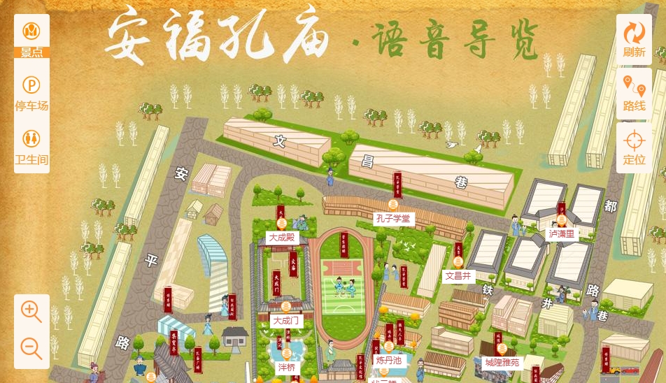 都匀手绘地图：智慧景区智能化服务的延伸